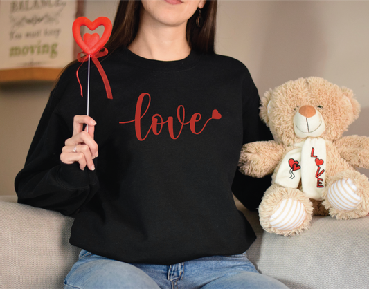 Love Valentine's Sweatshirt