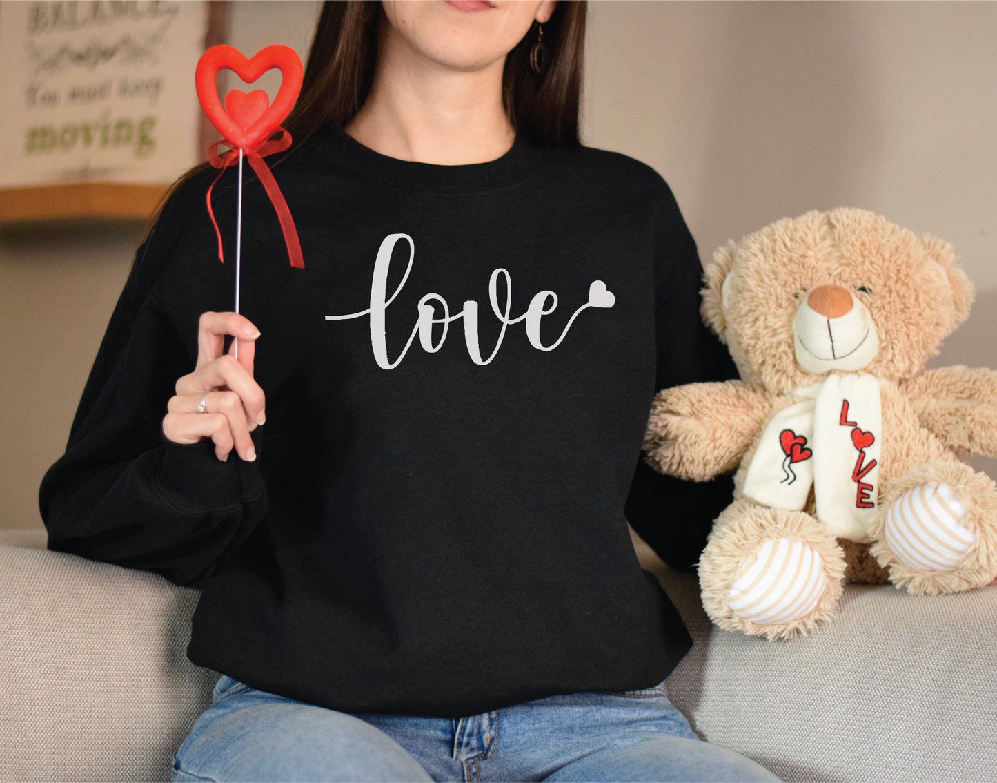 Love Valentine's Sweatshirt