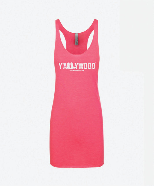 Y'allywood Tri Blend Racerback Tank