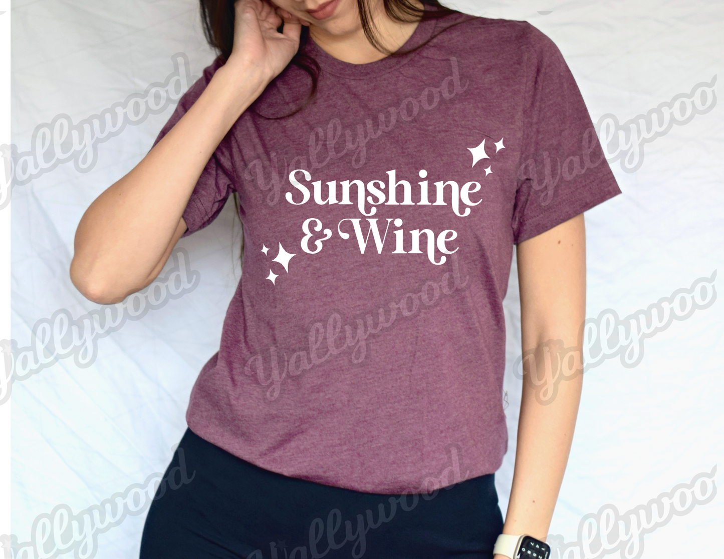 Sunshine & Wine Short Sleeve T-Shirt