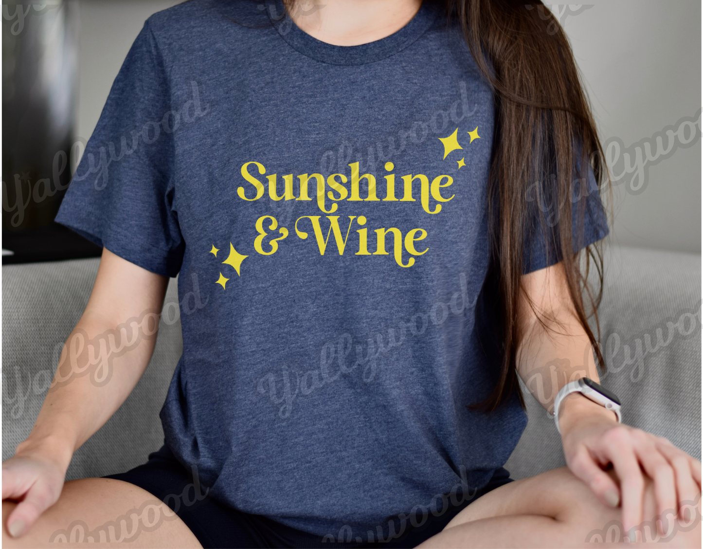 Sunshine & Wine Short Sleeve T-Shirt