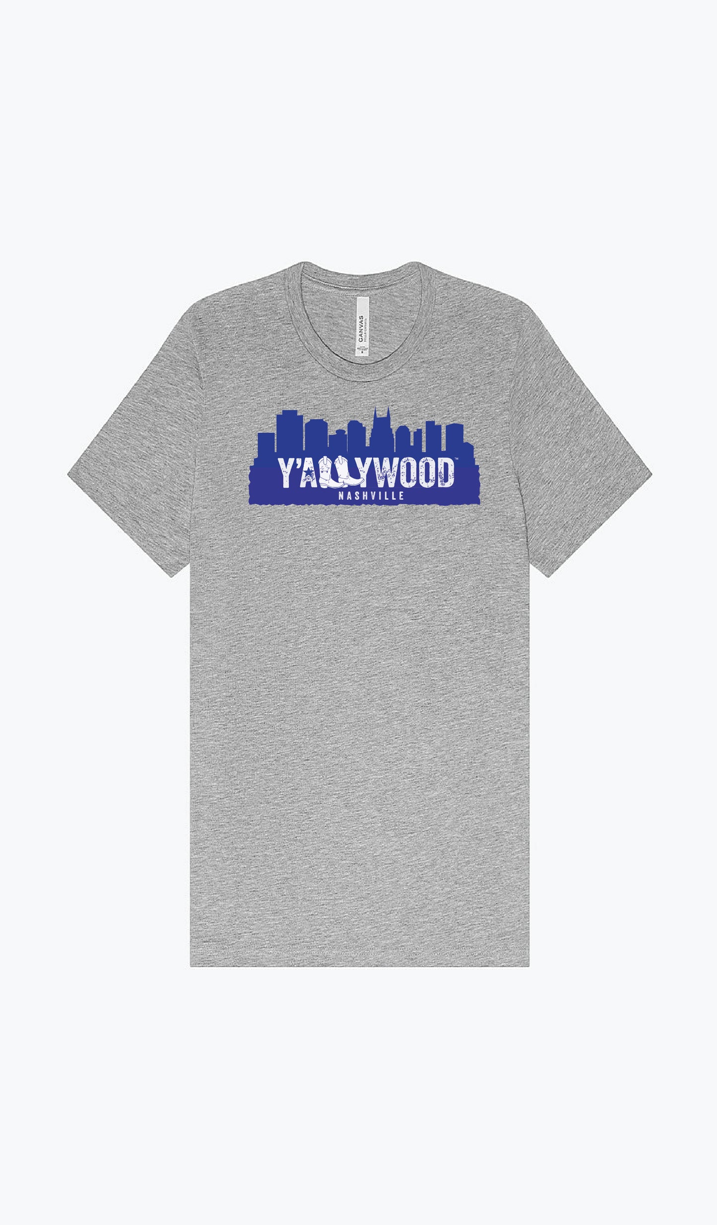 Y'allywood Nashville Skyline Short Sleeve T-Shirt